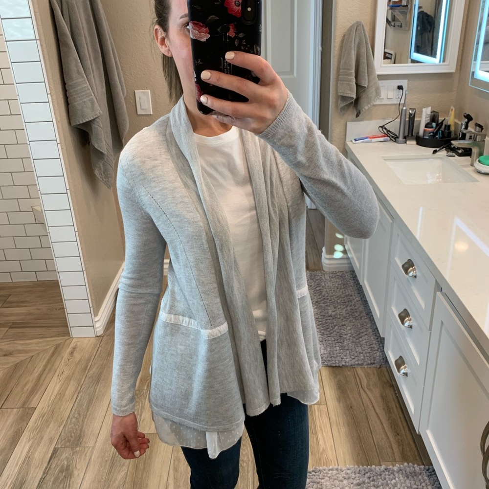 Gray Cardigan